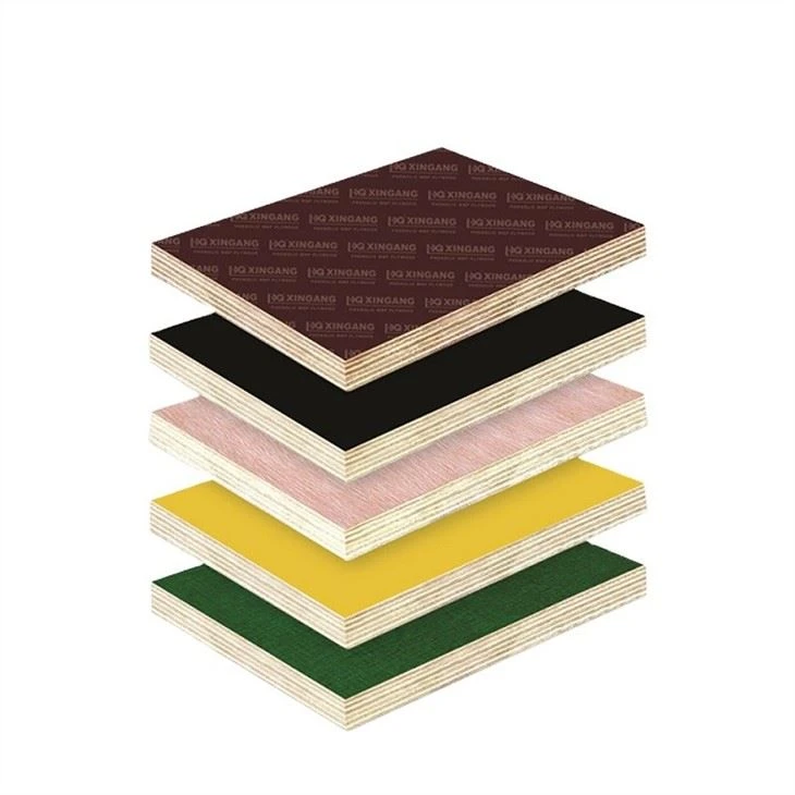 Proveedores chinos Film Faced Plywood 15mm 9mm Film Faced Plywood Construction