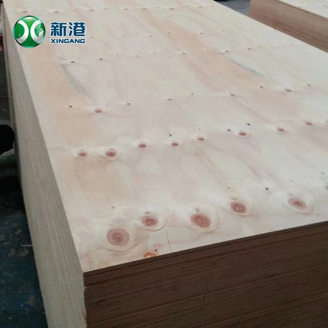 Buen precio Uso exterior Pino 15mm Contrachapado estructural CDX Pino Pino Contrachapado