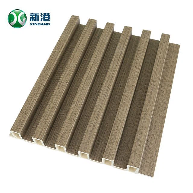 El panel de pared de Wpc del compuesto plástico de madera de la decoración interior 160*15m m