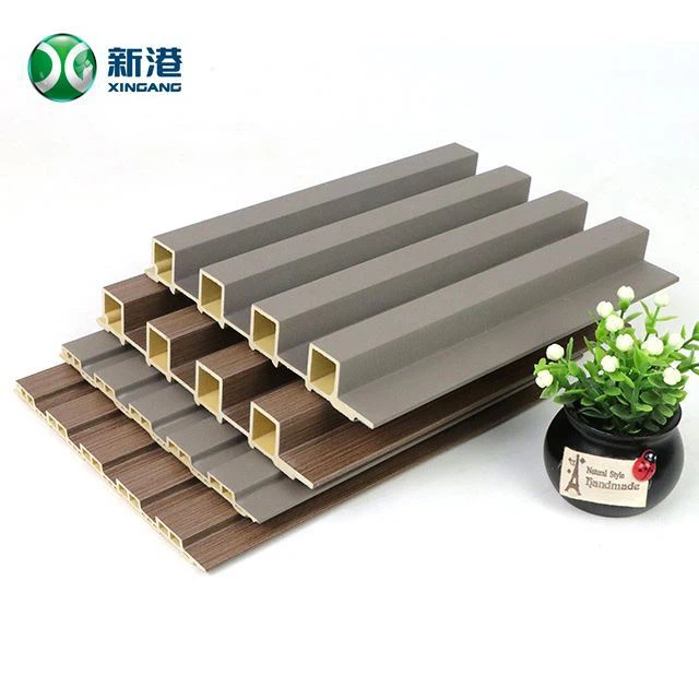 Indoor Decoration Wooden Plastic Composite 160*15mm Wpc Wall Panel