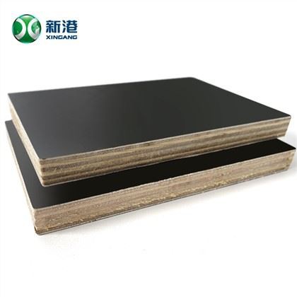 Elemento superior Junta de dedo de madera contrachapada con revestimiento de película 1 más 1 Tablero fenólico de 13 mm 15 mm del mercado de Tailandia