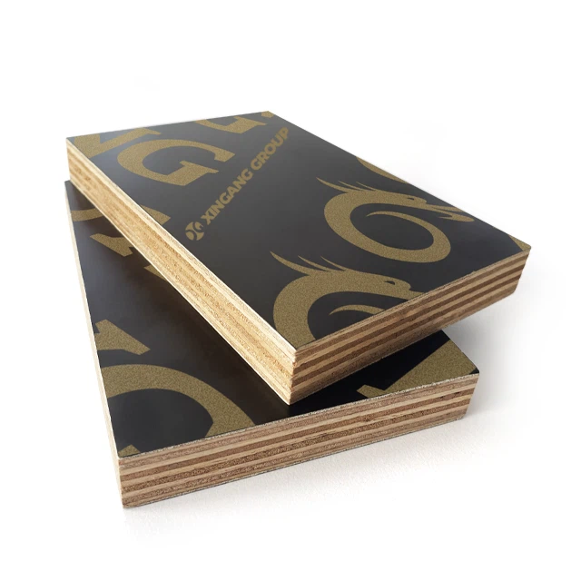 1250*2500*18mm Two Times Hot Press Film Faced Plywood For Construction