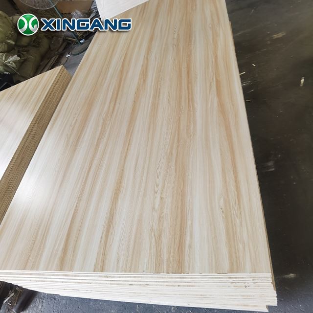 Tablero de MDF de 12 mm, 15 mm, 18 mm, tablero de melamina de madera contrachapada marina de melamina comercial
