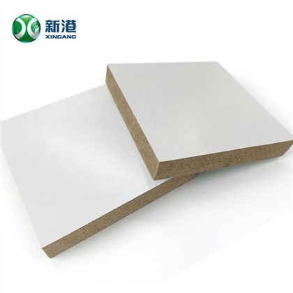 tablero de mdf de melamina laminado blanco titanio de 12 mm 15 mm 18 mm