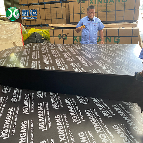 Tablero de encofrado negro Contrachapado de madera dura