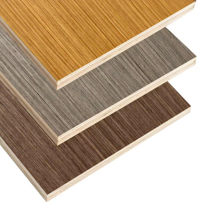 Madera contrachapada con revestimiento de papel de melamina para muebles